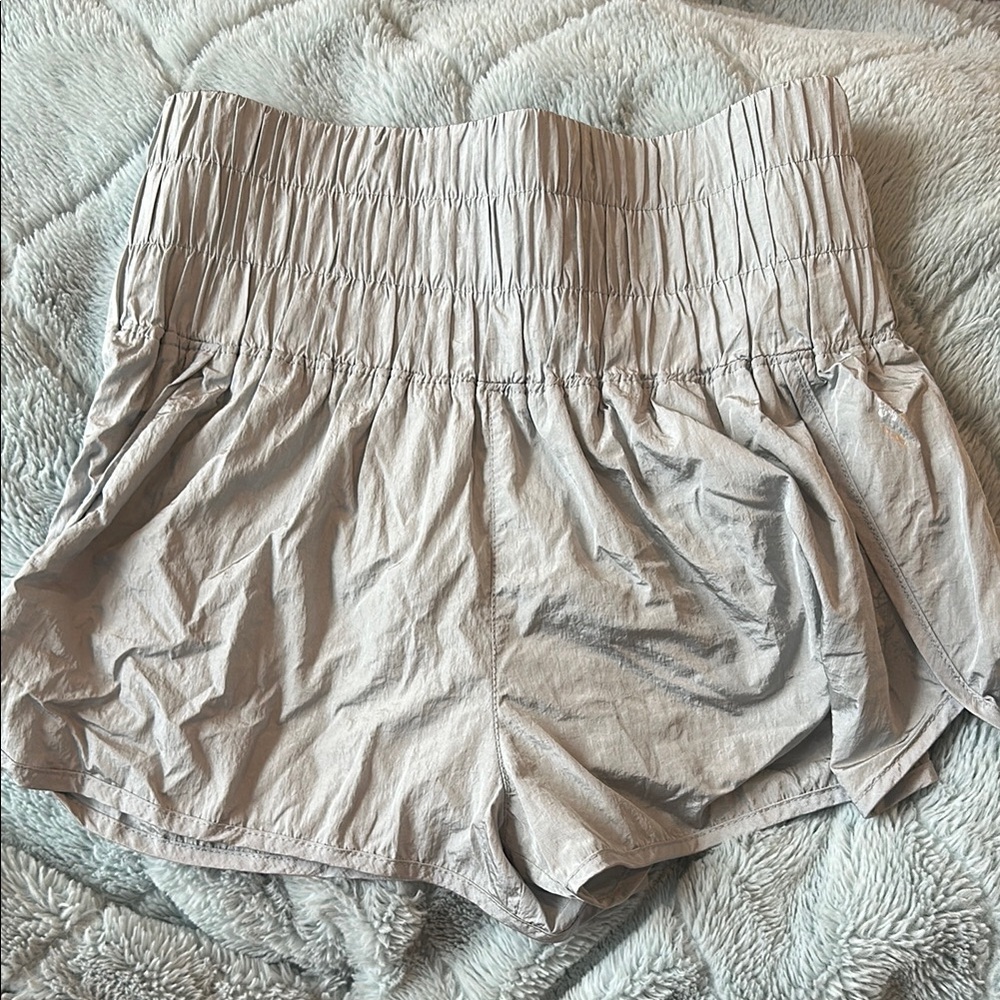 silver free people movement “the way home shorts”